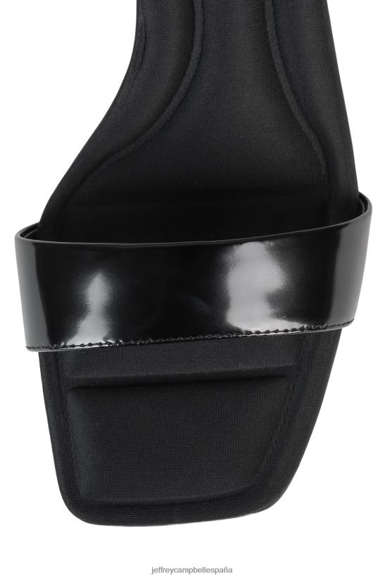 mujer Jeffrey Campbell evocar caja negra PHXV4X1408 sandalia de tacón