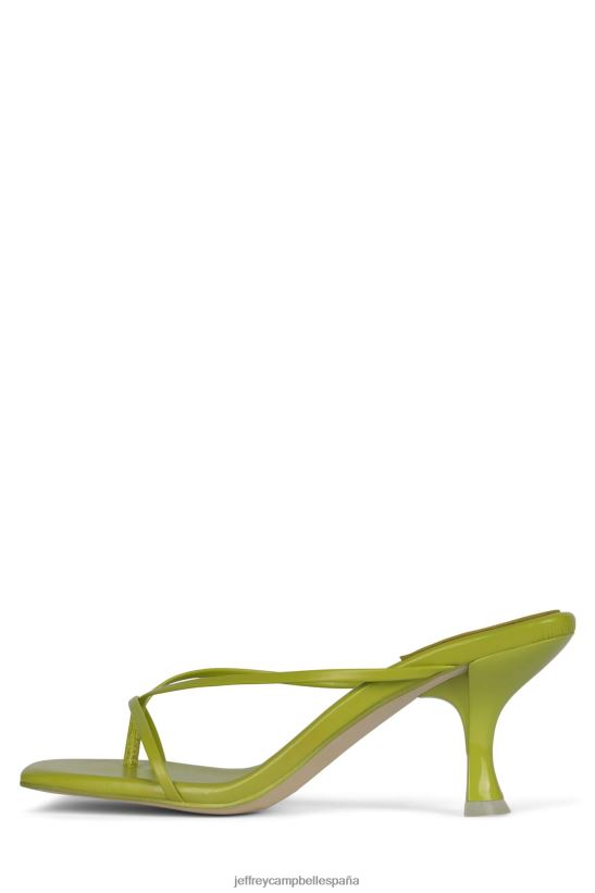mujer Jeffrey Campbell flexx verde PHXV4X1586 sandalia de tacón