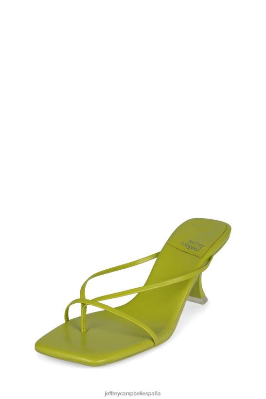 mujer Jeffrey Campbell flexx verde PHXV4X1586 sandalia de tacón