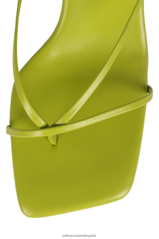 mujer Jeffrey Campbell flexx verde PHXV4X1586 sandalia de tacón