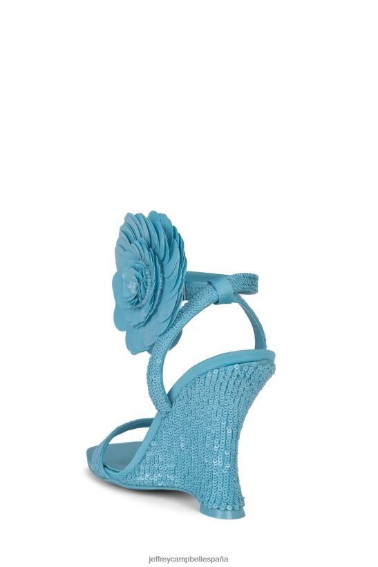 mujer Jeffrey Campbell florida lentejuelas de agua PHXV4X1550 sandalia de tacón