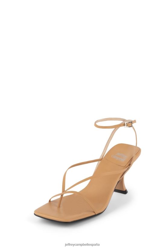 mujer Jeffrey Campbell flujox desnudo PHXV4X1544 sandalia de tacón