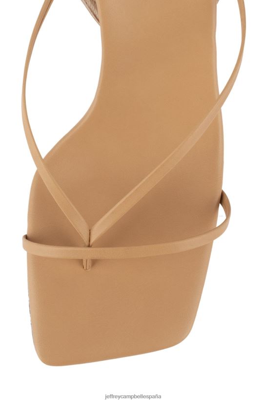 mujer Jeffrey Campbell flujox desnudo PHXV4X1544 sandalia de tacón