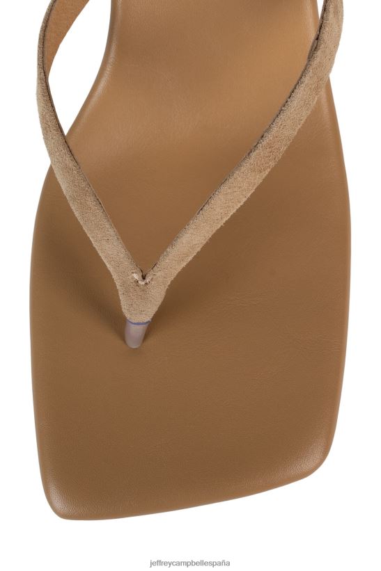 mujer Jeffrey Campbell fusionado-nb ante natural PHXV4X102 sandalia de tacón