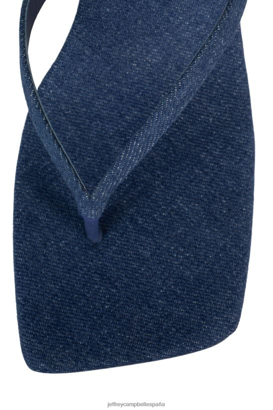 mujer Jeffrey Campbell fusionado-nb mezclilla azul PHXV4X1405 sandalia de tacón