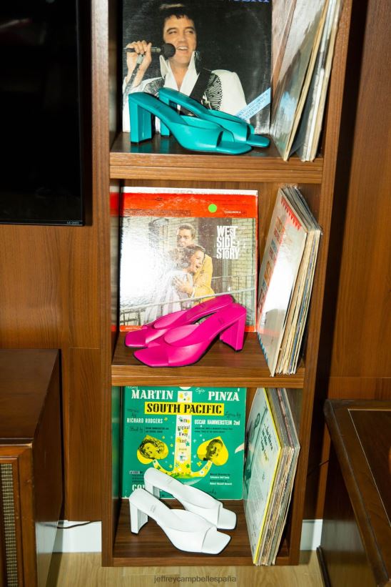 mujer Jeffrey Campbell inspirado agua PHXV4X1452 sandalia de tacón