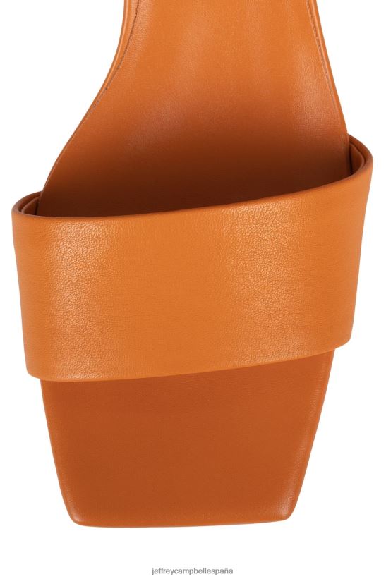 mujer Jeffrey Campbell listo para usar oro naranja PHXV4X1407 sandalia de tacón