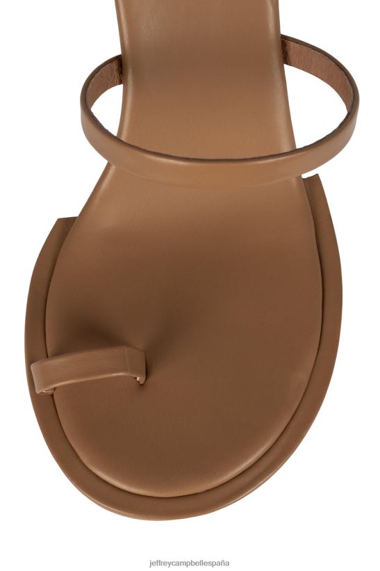 mujer Jeffrey Campbell luzia-rt natural PHXV4X1583 sandalia de tacón