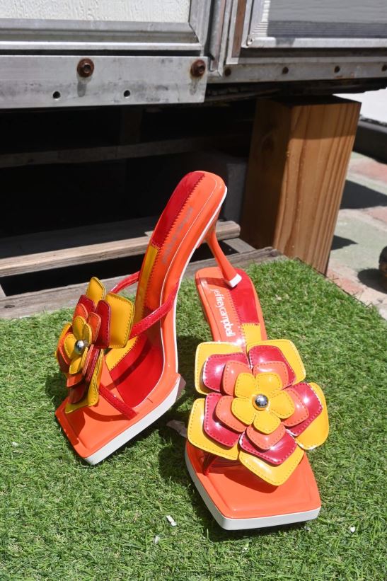 mujer Jeffrey Campbell plantado combo de charol azul PHXV4X1578 sandalia de tacón