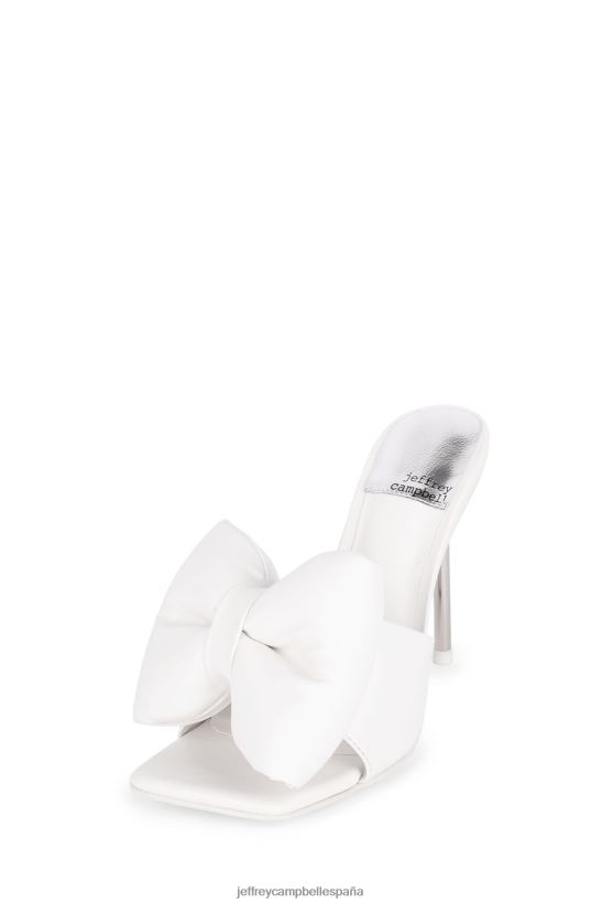 mujer Jeffrey Campbell reverencia blanco PHXV4X1534 sandalia de tacón