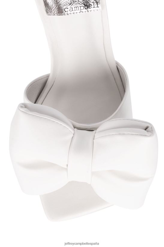 mujer Jeffrey Campbell reverencia blanco PHXV4X1534 sandalia de tacón