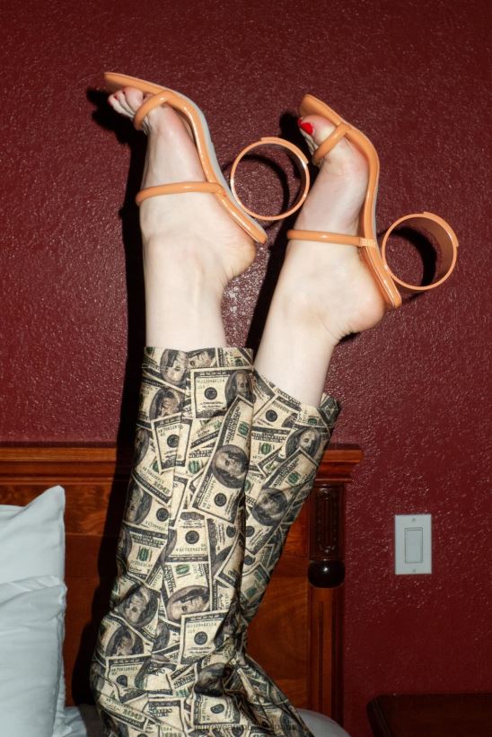 mujer Jeffrey Campbell ronda de ritos charol arrugado mandarina PHXV4X1528 sandalia de tacón