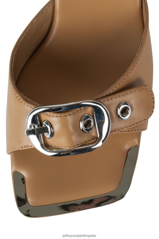mujer Jeffrey Campbell sujetar plata natural PHXV4X1489 sandalia de tacón