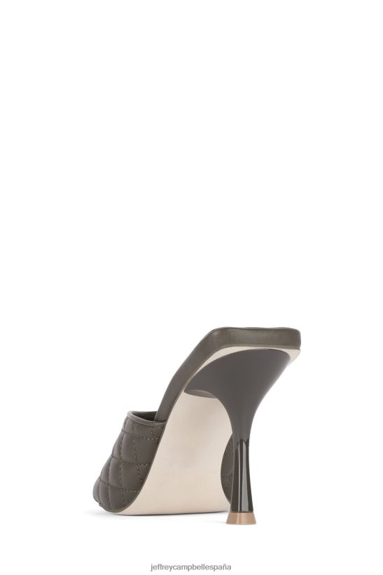mujer Jeffrey Campbell utopias-q aceituna PHXV4X1588 sandalia de tacón